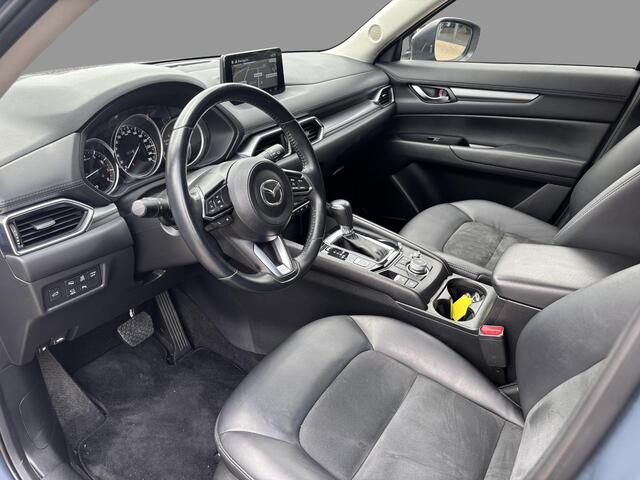 Mazda CX-5 2.5 AWD SkyActiv-G 194 Sportive , Automaat, Trekhaak, Half Leder, 360 Camera, HUD, Apple Carplay, Navi, LMV 19 Inch, Stuur/Stoelverwarming.