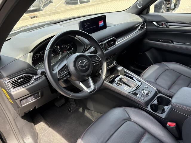 Mazda CX-5 2.5 e-SkyActiv-G M Hybrid 194 Homura Dealer onderhouden / 1e eigenaar / Sunroof / Trekhaak / Fabrieksgarantie t/m 08-2029