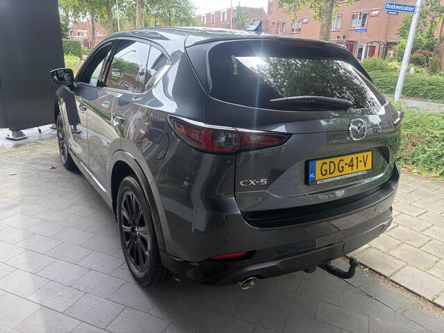 Mazda CX-5 2.0 e-SkyActiv-G M Hybrid 165 Homura Automaat | Trekhaak | Open dak | Ned. auto | dealer onderhouden