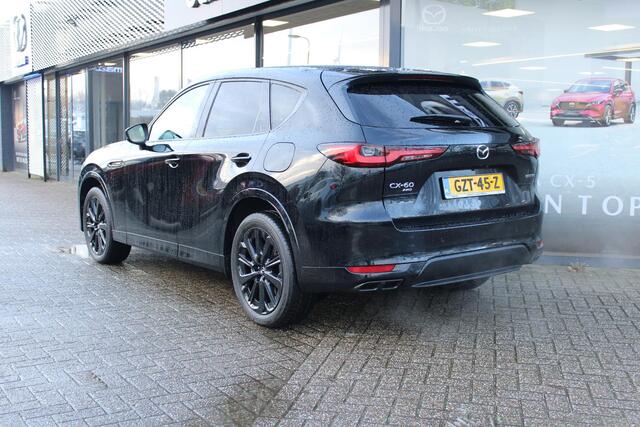 Mazda CX-60 2.5 e-SkyActiv 327 PHEV Homura Demovoordeel ¤ 6.440,-, CS Pack, DA Pack, Alarm, Leder, 360 Camera, Bose, Adap Cruise, LMV 20 Inch