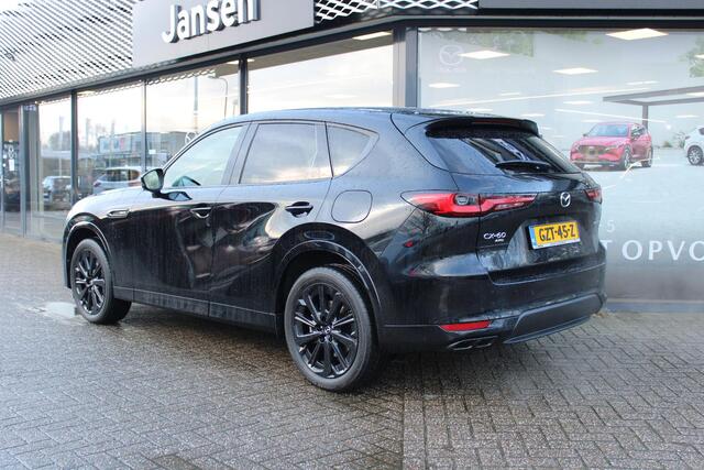 Mazda CX-60 2.5 e-SkyActiv 327 PHEV Homura Demovoordeel ¤ 6.440,-, CS Pack, DA Pack, Alarm, Leder, 360 Camera, Bose, Adap Cruise, LMV 20 Inch
