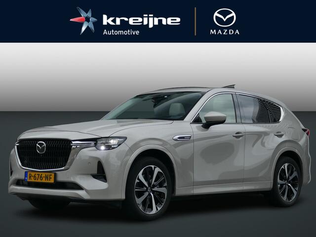 Mazda CX-60 2.5 e-SkyActiv PHEV Takumi | Bose | 360 View | Wit Nappa Leder | RIJKLAARPRIJS!