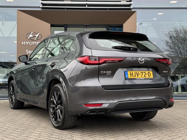 Mazda CX-60 2.5 e-SkyActiv PHEV Homura | 20'' velgen | Stoelventilatie | Navigatie | Plug-In Hybrid |
