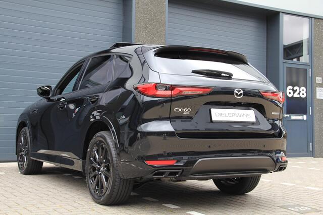 Mazda CX-60 2.5 e-SkyActiv PHEV Homura Plus | Full option | Elektrische trekhaak | Jet Black