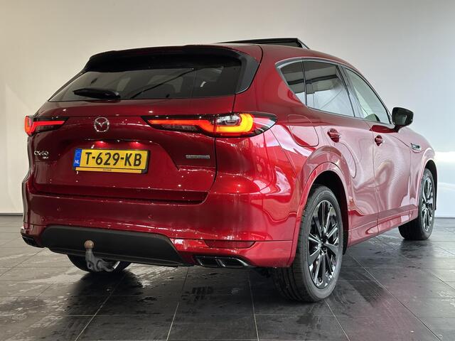 Mazda CX-60 2.5 e-SkyActiv PHEV Homura | Elektrische Trekhaak | Panoramadak | Bose | 360 Camera | STOELMEMORY | STOEL-/STUURVERWARMING-/VERKOELING