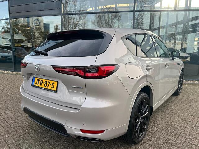 Mazda CX-60 2.5 e-SkyActiv PHEV Homura Plus | PLUG-IN HYBRID | AUTOMAAT | PANORAMA DAK | APPLE & ANDROID AUTO | LEDER | 360 CAMERA |