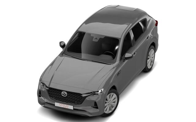 Mazda CX-60 Homura Business Edition - Zwart Nappa Leder | 12,3-inch TFT-kleurendisplay met bediening via centrale HMI Commander, touchscreen (voor Apple CarPlay / Android Auto(TM)) of voice control | 12,3-inch digitale meterset | 20-inch lichtmetalen velgen, Black