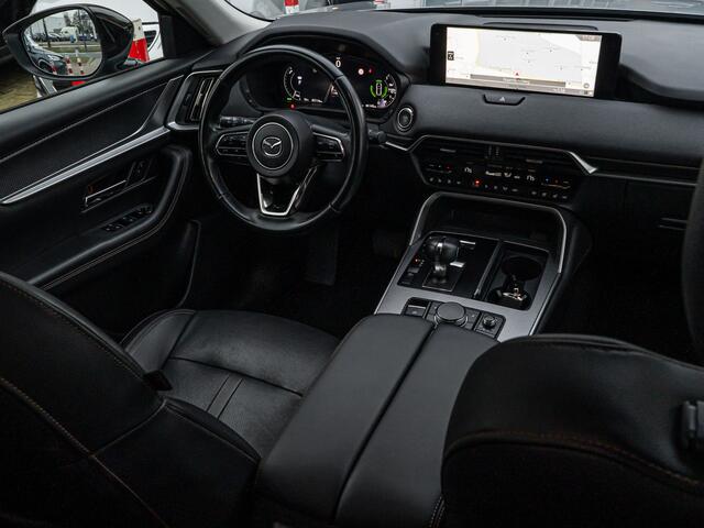 Mazda CX-60 2.5 e-SkyActiv PHEV HUD BLACK OPTIC 20 INCH CAMERA LEDER STOELVERW EN KOEL