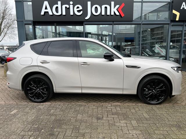 Mazda CX-60 2.5 e-SkyActiv PHEV Homura Plus AUTOMAAT | PLUG-IN HYBRID | MEEST LUXE UITVOERING | PANORAMADAK | 2500kg TREKGEWICHT | AWD | 327pk | 6JR GARANTIE 5/2031 |