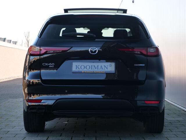 Mazda CX-60 2.5 e-SkyActiv PHEV Homura Plus 327 Pk Automaat Leer / Navi / DAB / Camera's / Pano-dak / Stoelkoeling / Stoelverwarming