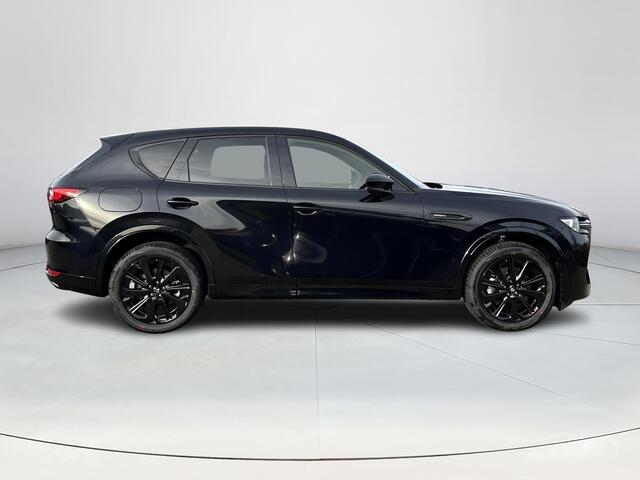 Mazda CX-60 2.5 e-SkyActiv PHEV Homura Business Edition | Stoelverwarming/verkoeling | Adaptive cruisecontrol | Lederen bekleding | Elektrische stoelen met geheugenfunctie | Stuurwiel elektrisch verstelbaar |360* camera | Elektronische achterklep |