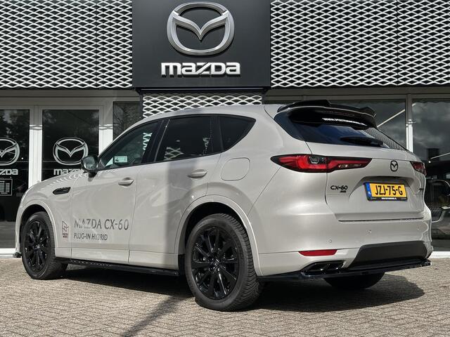 Mazda CX-60 2.5 e-SkyActiv PHEV Homura | AERO PACK | 360 CAMERA | HALF LEER HALF ALCANTARA |