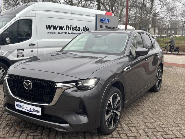 Mazda CX-60 2.5 e-SkyActiv PHEV Takumi | Panoramadak / Kanteldak (Glas) | 360 graden camera | Achteruitrijcamera | Stoelverwarming | Adaptieve Cruise Control