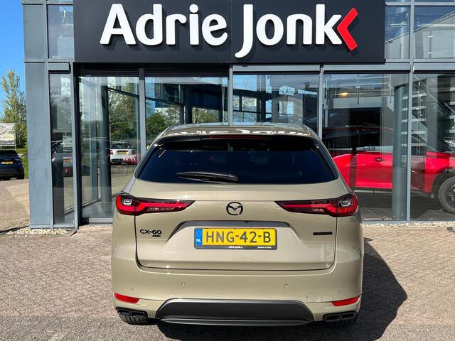 Mazda CX-60 2.5 e-SkyActiv PHEV Homura Plus TREKHAAK | PANORAMA DAK | NED. AUTO | 6 JAAR GARANTIE 4-2031| BLACK PAKKET | MEEST LUXE UITVOERING |
