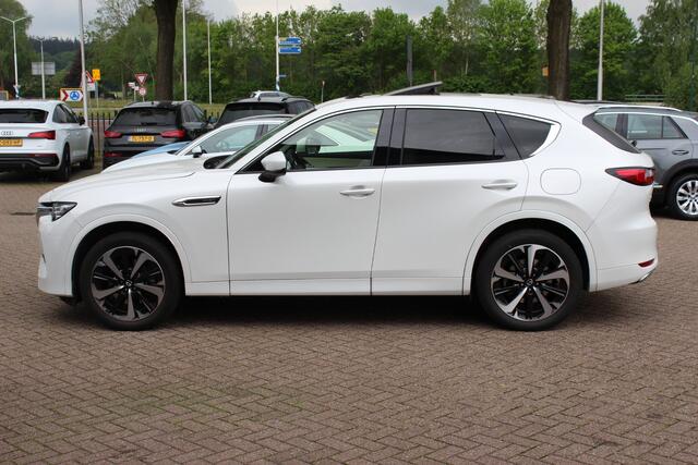 Mazda CX-60 2.5 e-SkyActiv PHEV Takumi / SoH 92,8% / Panoramadak / 360Camera / Head-up / Leder / Keyless / 20'' / Dodehoek / DAB / Navigatie / Stoelverwarming / ACC