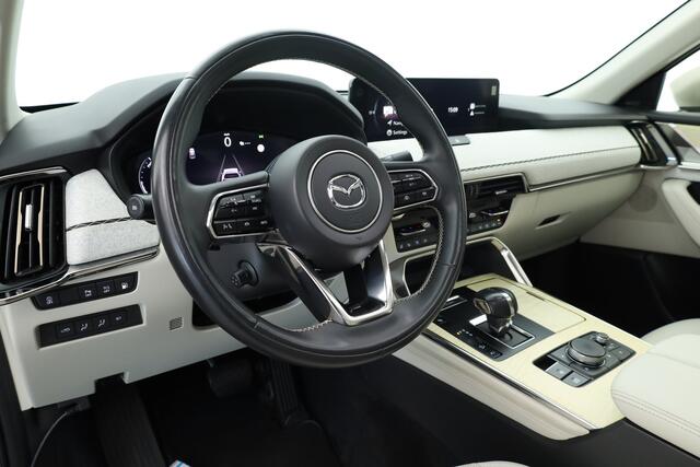Mazda CX-60 2.5 e-SkyActiv PHEV Homura | SOH 93.8% | Pano | Stoelventilatie | Stoel-Stuurverw. | Head-up | 360cam | Bose | Adapt. Cruise