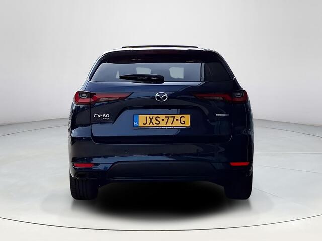 Mazda CX-60 2.5 e-SkyActiv PHEV Homura | Apple Carplay/Android Auto | Elektrische achterklep | Bose premium sound | 360 graden camera | Panoramisch schuif/kantel dak |
