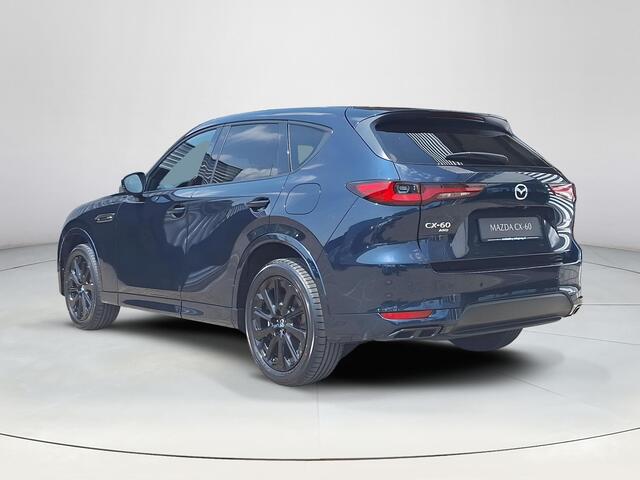 Mazda CX-60 2.5 e-SkyActiv PHEV Homura Business Edition | Tan Interieur | Draadloze apple carplay android auto | Adaptieve cruise control | Bose | 360 camera | Stoel verkoeling en verwarming | Navigatie | Dodehoeksensoren |