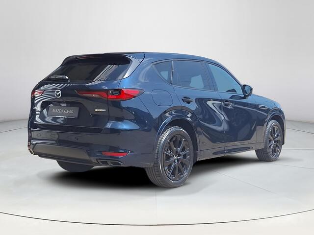 Mazda CX-60 2.5 e-SkyActiv PHEV Homura Business Edition | Tan Interieur | Draadloze apple carplay android auto | Adaptieve cruise control | Bose | 360 camera | Stoel verkoeling en verwarming | Navigatie | Dodehoeksensoren |