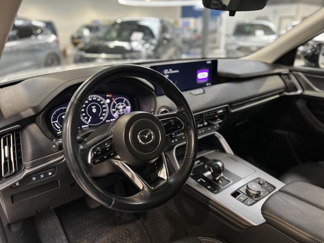 Mazda CX-60 2.5 e-SkyActiv PHEV 327pk Homura | Trekhaak | 2.500KG TREKGEWICHT! | Pano | Cruise | Stoel/Stuurverwarming | Camera | Clima | HUD |