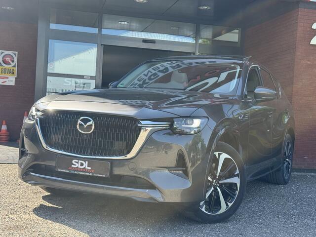 Mazda CX-60 2.5 e-SkyActiv PHEV Takumi FAB. GARANTIE TOT 13/10/2028 // SCHUIF-KANTELDAK // ELEK.KLEP // ADAPT. CRUISE // LEDER+GEHEUGEN STOELEN // STOELVERKOELING-VERWARMING //