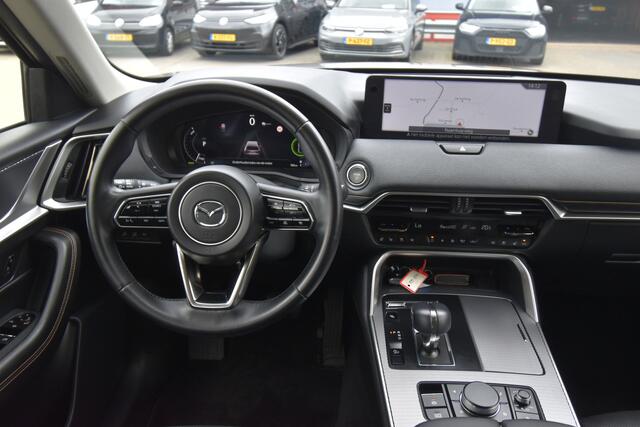 Mazda CX-60 2.5 e-SkyActiv PHEV Homura , SOH 95.88%, VIRTUAL COCKPIT , LED KOPL , A UITRIJ CAM , LEDER BEKL , ST+STUUR EN A BANK VERW ,