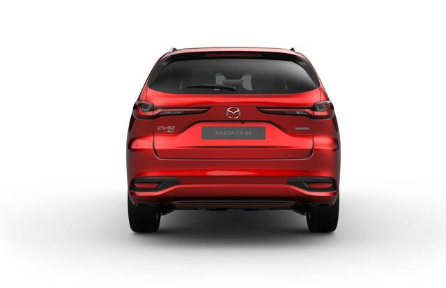 Mazda CX-80 2.5 e-SkyActiv PHEV Homura Plus ¤ 3.500,- VOORRAADKORTING
