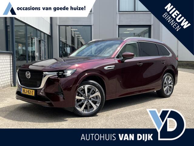 Mazda CX-80 2.5 e-SkyActiv PHEV Takumi Plus 6p. | Leder/Pano.Dak/Head-Up/Verw.Stoelen V+A met Koeling/Adapt. Cruise/Apple CarPlay-Android Auto