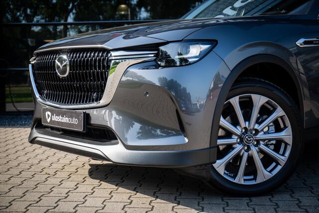 Mazda CX-80 2.5 e-SkyActiv PHEV Exclusive-Line , HUD, Camera, 7-persoons, Stuur- en stoelverwarming,