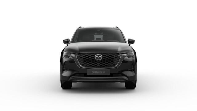 Mazda CX-80 2.5 e-SkyActiv PHEV Homura Plus / Jet Black / Zwart Nappa leder