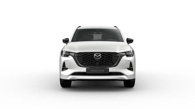 Mazda CX-80 Homura | 12,3-inch TFT-kleurendisplay met bediening via centrale HMI Commander, touchscreen (voor Apple CarPlay / Android Auto(TM)) of voice control | 12,3-inch digitale meterset | 20-inch lichtmetalen velgen, Black