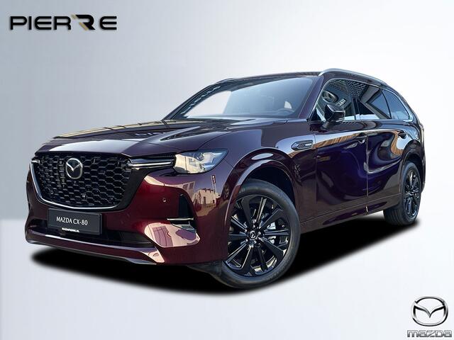 Mazda CX-80 2.5 e-SkyActiv PHEV Homura Plus 7 pers *UPGRADE ACTIE* van ¤ 74.890,- voor ¤ 68.540,-