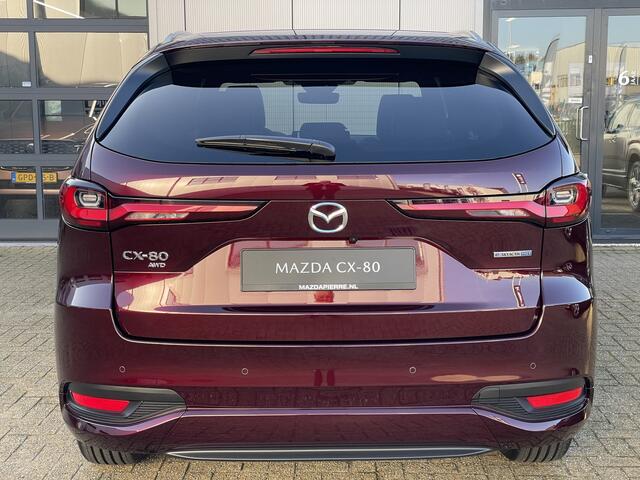 Mazda CX-80 2.5 e-SkyActiv PHEV Homura Plus 7 pers *UPGRADE ACTIE* van ¤ 74.890,- voor ¤ 68.540,-