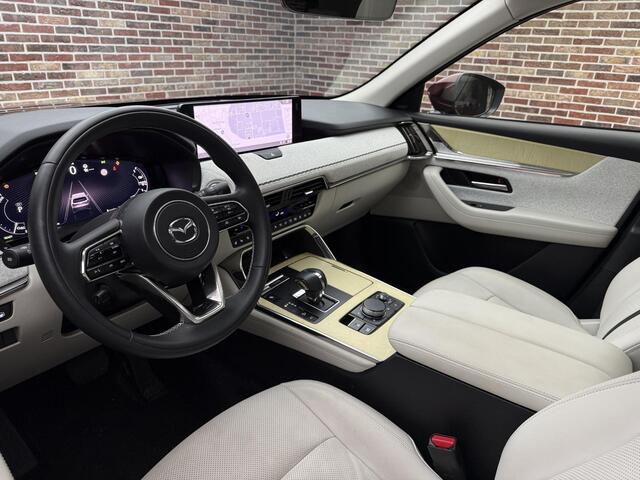 Mazda CX-80 2.5 PHEV 6 persoons | stoelverwarming/-ventilatie | memorie elek. stoel | Bose sound | adaptive cruise