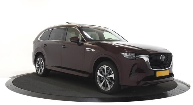 Mazda CX-80 2.5 e-SkyActiv PHEV Takumi Plus 6p. Leer / Lage km stand / 360 Camera
