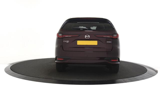 Mazda CX-80 2.5 e-SkyActiv PHEV Takumi Plus 6p. Leer / Lage km stand / 360 Camera