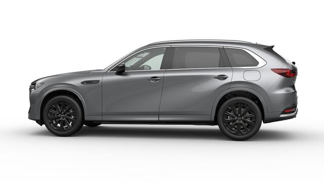 Mazda CX-80 Homura Plus - Tan Nappa Leder Captain Seat Pack | 12,3-inch TFT-kleurendisplay met bediening via centrale HMI Commander, touchscreen (voor Apple CarPlay / Android Auto(TM)) of voice control | 12,3-inch digitale meterset | 20-inch lichtmetalen velgen, Blac