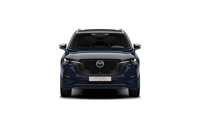 Mazda CX-80 Homura Plus - Tan Nappa Leder Captain Seat Pack | 12,3-inch TFT-kleurendisplay met bediening via centrale HMI Commander, touchscreen (voor Apple CarPlay / Android Auto(TM)) of voice control | 12,3-inch digitale meterset | 20-inch lichtmetalen velgen, Blac
