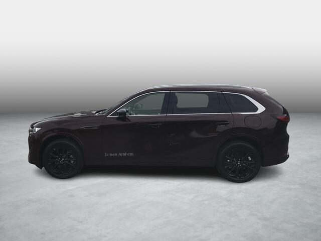 Mazda CX-80 2.5 e-SkyActiv PHEV Homura 6p. , Demovoordeel ¤ 10.373-, Convenience & Sound Pack, Leder, Adap.Cruise, Bose, 360 Camera, HUD, Stoelverwarming/ventilatie, LMV 20 Inch