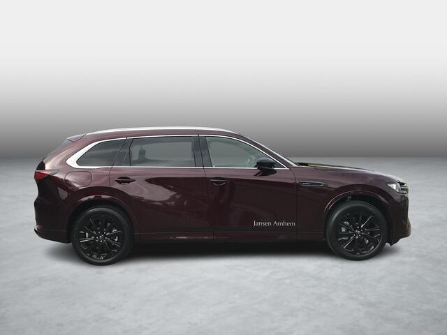Mazda CX-80 2.5 e-SkyActiv PHEV Homura 6p. , Demovoordeel ¤ 10.373-, Convenience & Sound Pack, Leder, Adap.Cruise, Bose, 360 Camera, HUD, Stoelverwarming/ventilatie, LMV 20 Inch