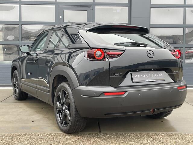 Mazda MX-30 e-SkyActiv EV 145 Exclusive-line | BLACK EDITION | NAVI | 18 INCH LMV | APPLE CARPLAY Achteruitrijcamera | Climate control | 16 % bijtelling tot 29-04-2029 | GARANTIE TOT 2030!!