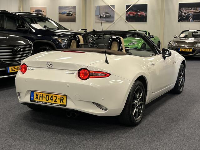 Mazda MX-5 ND Roadster 1.5 SkyActiv-G 132PK Chairo Limited Bose Leder PDC Apple CarPlay