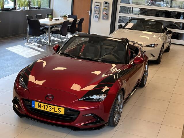 Mazda MX-5 ND Roadster 2.0 SkyActiv-G 184PK Cup Edition GT-M Bose Recaro Leder PDC Camera Apple CarPlay