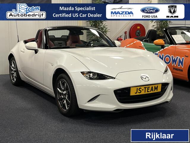 Mazda MX-5 ND Roadster 1.5 SkyActiv-G 132PK 100th Anniversary Bose Leder Camera PDC Apple CarPlay