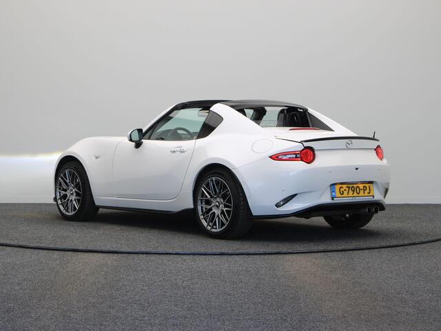 Mazda MX-5 RF 2.0 SkyActiv-G 184 GT-M | Snowflake White Pearl | Automaat | RF (hardtop cabrio) | GT-M | Apple-carplay & android auto |