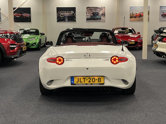 Mazda MX-5 ND Roadster 1.5 SkyActiv-G 132PK 100th Anniversary Bose Leder Camera PDC Apple CarPlay