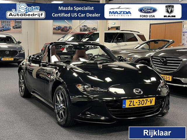 Mazda MX-5 ND Roadster 1.5 SkyActiv-G 132PK GT-M Bose Leder Camera PDC Apple CarPlay