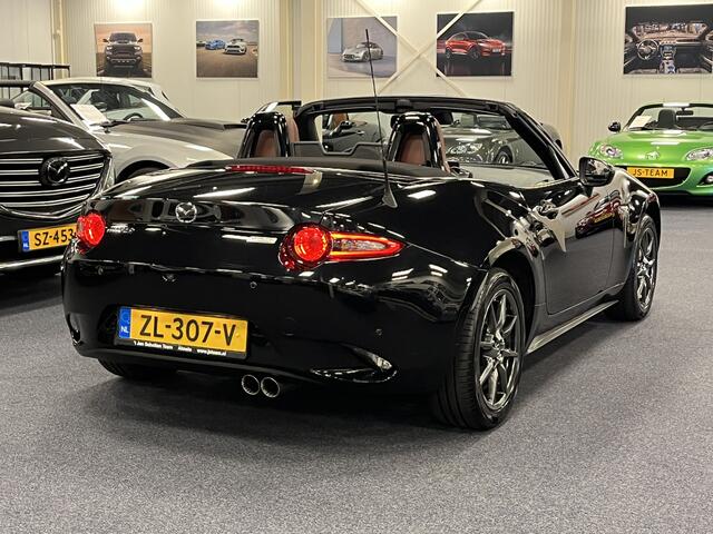 Mazda MX-5 ND Roadster 1.5 SkyActiv-G 132PK GT-M Bose Leder Camera PDC Apple CarPlay