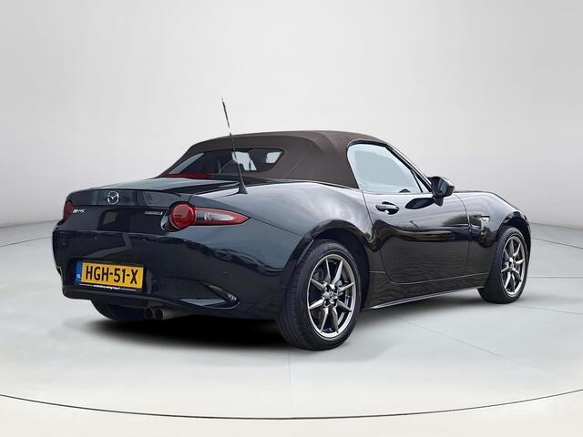 Mazda MX-5 1.5 SkyActiv-G 132 Kazari | Cruise Control | Navigatie | PDC | Camera | Lichtmetaal | Keyless Entry / Start | Lichtmetalen velgen | BOSE Premium Audio |