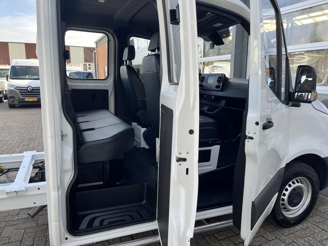 Mercedes-Benz 311 CDI Sprinter 1.9 L2 DC 366 Wielbasis Airco Cruise controle Trekhaak 2000kg trekgewicht Telefoonverbinding 1e eigenaar Pick-up Euro 6 6-Persoons